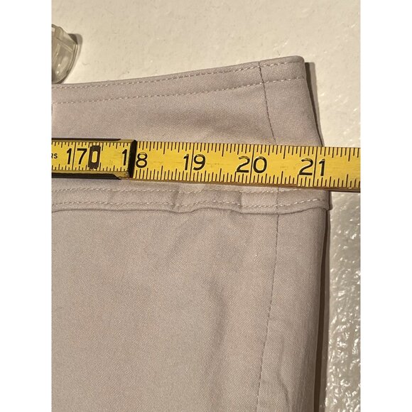 Lane Bryant Womens Beige Dress Capri Pants Size 20 Stretch Blend - Picture 6 of 9